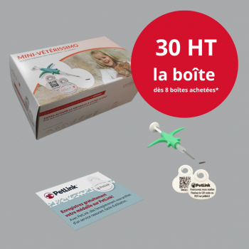 PUCES MINI-VÉTÉRISSIMO CARNIVORE + MÉDAILLE (25026)              tarif  promo                    dès 8 boites