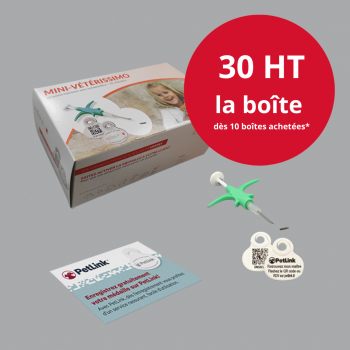 PUCES MINI-VÉTÉRISSIMO CARNIVORE + MÉDAILLE (25026)              tarif  promo                    dès 10 boites