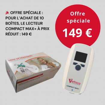 10 BOÎTES DE PUCES CARNIVORES ACHETEES : LE COMPACT MAX+ à 149 €