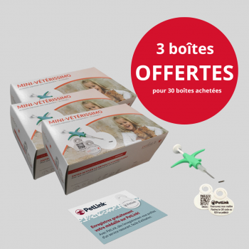 MINI-VÉTÉRISSIMO CARNIVORE + MÉDAILLE (25026)     Commandez 30 BOÎTES DE  PUCES RECEVEZ            3 BOÎTES DE PUCES!